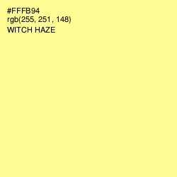 #FFFB94 - Witch Haze Color Image